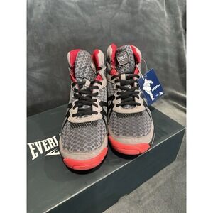 Everlast Boxing Shoes Size 12M Grey/Red.